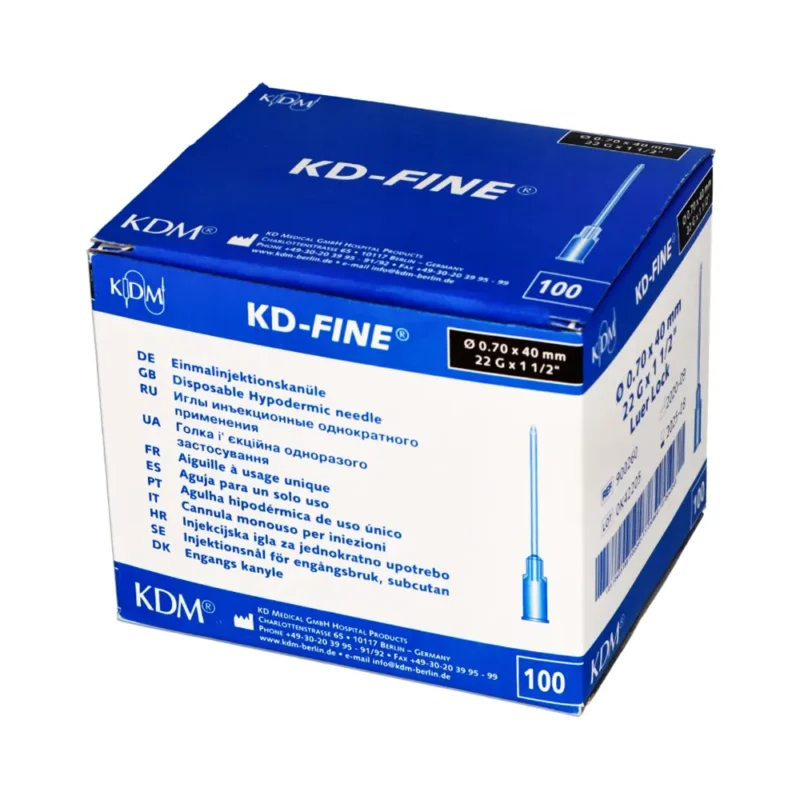 Igły KD Medical-Fine 1,2x40 mm 21g - 100szt
